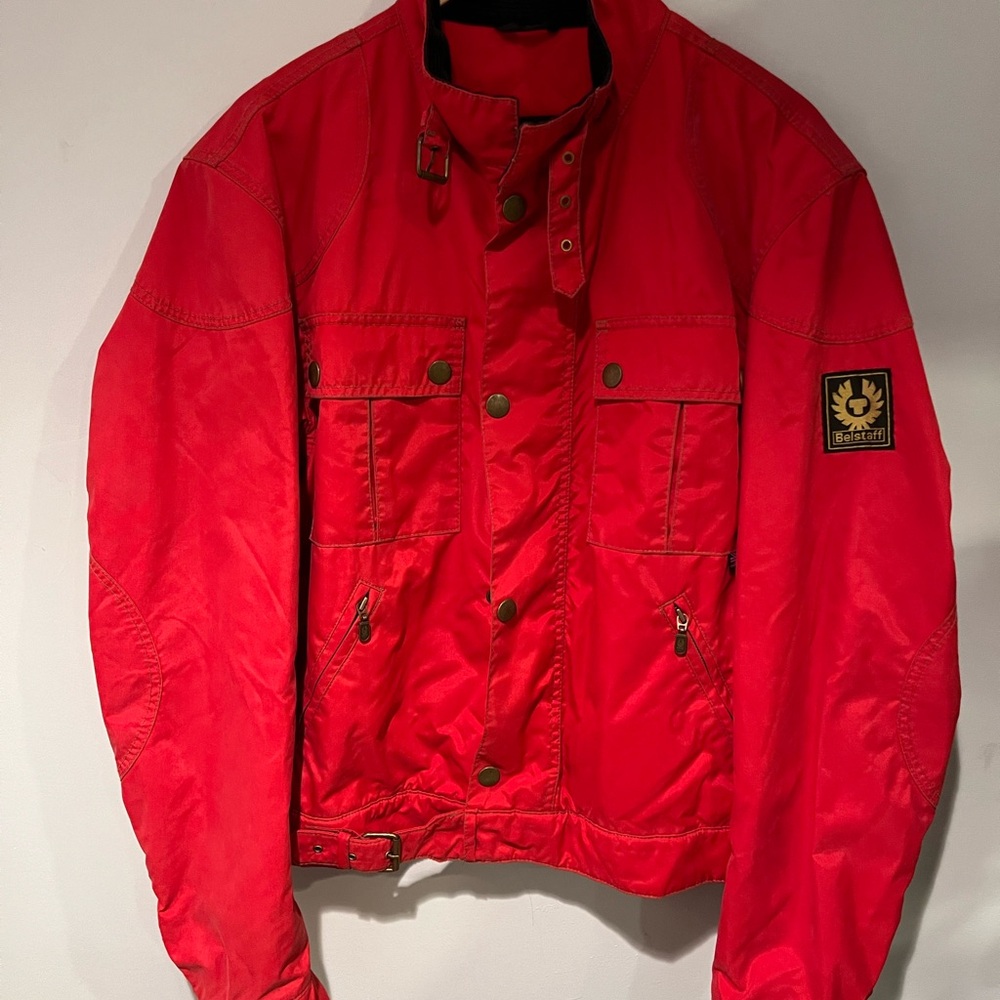 Belstaff Vibrant Red Field Jacket